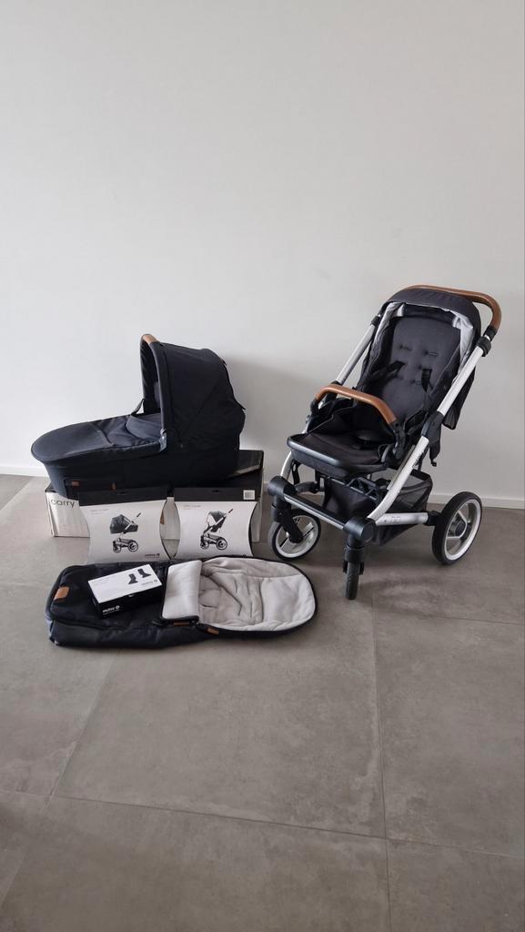 Mutsy Nio (compleet) in North Black, Kinderen en Baby's, Kinderwagens en Combinaties, Zo goed als nieuw, Mutsy, Ophalen