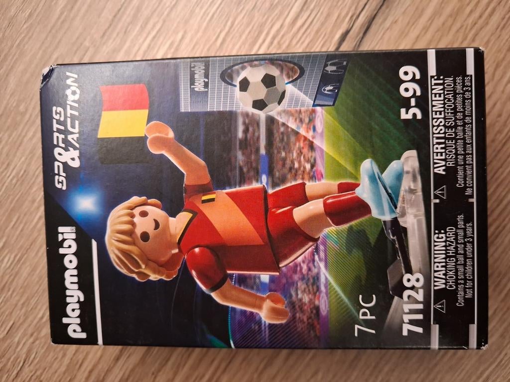 Coupe du monde des joueurs de football Playmobil en Belgique, Envoi, Comme neuf
