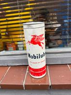 Ancien bidon d'huile Mobilube, Collections, Enlèvement ou Envoi, Utilisé, Emballage