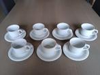 Koffiekoppen met onderbord APULUM fine porcelaine, Ophalen of Verzenden, Porselein