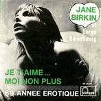 7"  Jane Birkin Et S. Gainsbourg ‎ Je T'aime... Moi Non plus, 7 pouces, Pop, Utilisé, Enlèvement ou Envoi