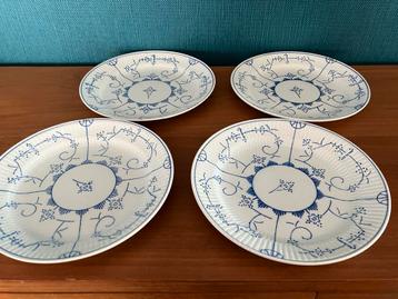 Lot de 4 assiettes plates Boch Copenhagen, Enlèvement ou Envoi