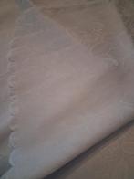 Wit tafelkleed, damast geweven, Ophalen, Nieuw, Rechthoek, Binnen