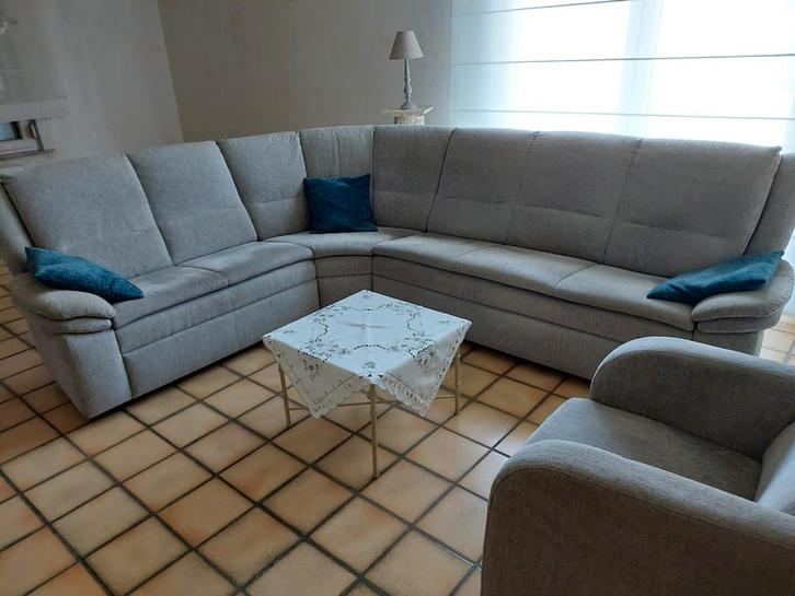 Hoeksalon +1zit, Huis en Inrichting, Zetels | Complete zithoeken, Zo goed als nieuw, Ophalen
