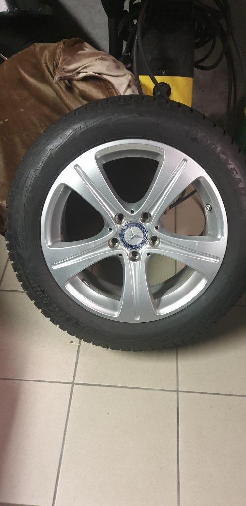 prachtig winterset mercedes, Auto-onderdelen, Banden en Velgen, Band(en), Winterbanden, 17 inch, 225 mm, Personenwagen, Ophalen