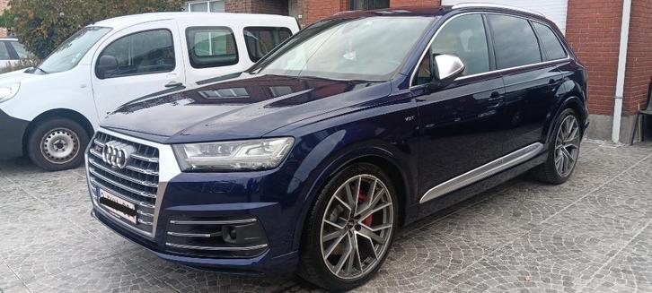 AUDI SQ7 EXCLUSIVE 7 ZITPLAATSEN, Auto's, Audi, Particulier, SQ7, 360° camera, 4x4, ABS, Achteruitrijcamera, Adaptieve lichten