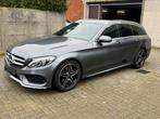 Mercedes C220 AMG, bj2018, 180.000km, Automaat, €13223 exBTW, 5 places, Cuir, Break, Automatique