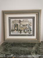 2 Anton Pieck 3D taferelen, Antiek en Kunst, Kunst | Schilderijen | Klassiek, Ophalen