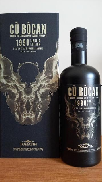 Whisky Tomatin 1990 Cù Bòcan - 27 jaar beschikbaar voor biedingen