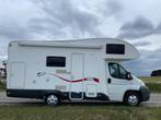 mobilhome FIAT DUCATO familie camper te koop., Caravans en Kamperen, Mobilhomes, Alkoof, Fiat, Koelkast, Treinzit