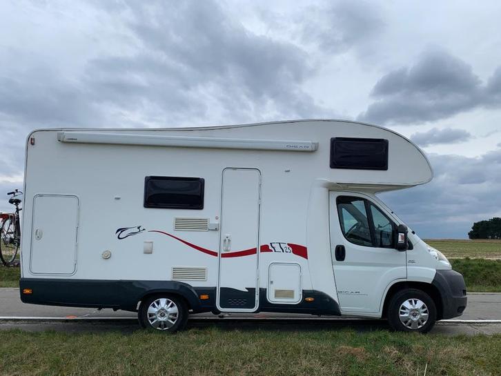 mobilhome FIAT DUCATO familie camper te koop., Caravans en Kamperen, Mobilhomes, Particulier, tot en met 5, Alkoof, Fiat, Fiat