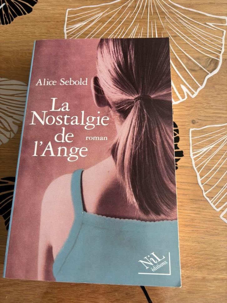 La nostalgie de l’ange d’Alice sebold, Livres, Chick lit, Enlèvement ou Envoi