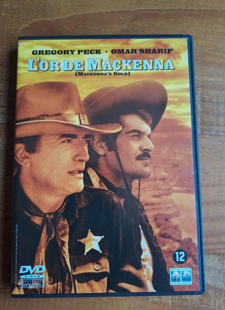 Mackenna's gold - Gregory Peck - Omar Sharif - Ted Cassidy, Cd's en Dvd's, Dvd's | Avontuur, Gebruikt, Ophalen of Verzenden