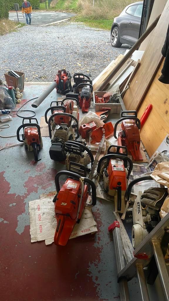 Kettingzagen te koop!, Tuin en Terras, Hand-tuingereedschap, Zo goed als nieuw, Ophalen