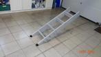 3 delige aluminium zolder ladder, Doe-het-zelf en Bouw, Ophalen, Zo goed als nieuw, Ladder, Opvouwbaar of Inschuifbaar