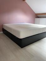 Bed, Ophalen, Gebruikt, Zwart, Tweepersoons