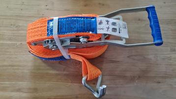spanband 5 ton -10 meter, Doe-het-zelf en Bouw, Lieren en Takels, Ophalen of Verzenden