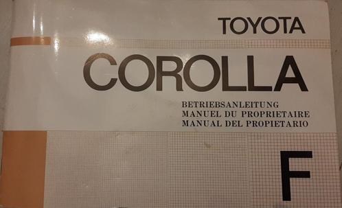 Handleiding Toyota Corolla 1976 en Toyota reparatieboekje, Auto diversen, Handleidingen en Instructieboekjes, Ophalen of Verzenden