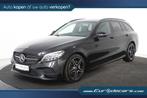Mercedes C180d T AMG *1ste Eigenaar*Nightblack*Leer*, Auto's, Mercedes-Benz, 1800 kg, 4 cilinders, USB, Zwart