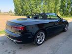 AUDI A5 2.0 HYBRIDE CABRIO/NAVI/LEDER/VIRTUAL COCKPIT/CAMERA, Auto's, Automaat, Cabriolet, Zwart, Bedrijf