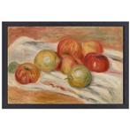 Pommes et citrons sur toile - Pierre-Auguste Renoir canv, Envoi, Création originale, 50 à 75 cm, 50 à 75 cm