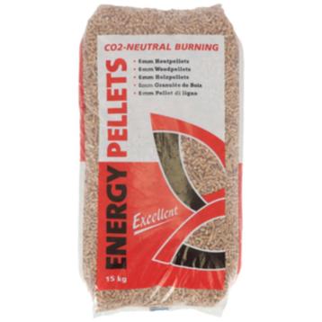 Houtpellets 7,50 €/zak 15kg / LEVERING INCLUSIEF beschikbaar voor biedingen