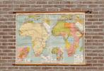 Ancienne carte scolaire entoilée Afrique, Antiquités & Art, Antiquités | Cartes scolaires, Enlèvement