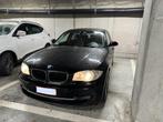 BMW 118D, Autos, Série 1, Noir, Cuir et Tissu, Carnet d'entretien