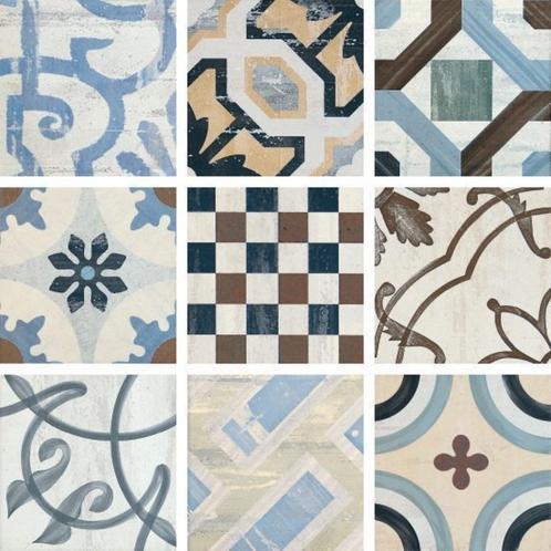 Keramische tegels retro look - 1.88m², Doe-het-zelf en Bouw, Tegels, Nieuw, Wandtegels, Keramiek, 20 tot 40 cm, 20 tot 40 cm, Minder dan 5 m²