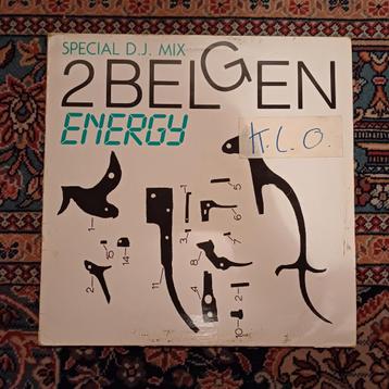 Gesigneerde Vinyl 2 Belgen (belpop), Enlèvement ou Envoi, 12 pouces