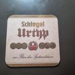 Sous Bock Schlegel Urtyp, Verzamelen, Biermerken, Ophalen of Verzenden, Gebruikt, Viltje(s), Overige merken