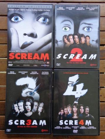 )))  Collection Scream  //  4 Films //  Wes Craven  ((( beschikbaar voor biedingen
