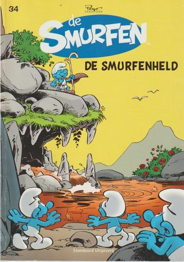 Strip De Smurfen nr. 34 - De smurfenheld. beschikbaar voor biedingen