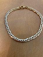 Bracelet fines  mailles plaqué or, Bijoux, Sacs & Beauté, Enlèvement ou Envoi, Comme neuf, Or, Autres matériaux