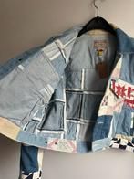 Ralph Lauren ‘Quilted Patchwork Trucker Jacket’  jeans - XS, Enlèvement ou Envoi, Comme neuf, Taille 34 (XS) ou plus petite