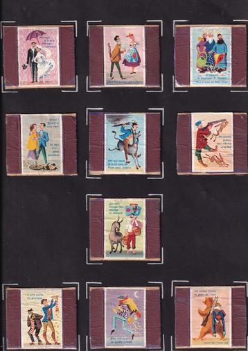 Collection de boites d'allumettes anciennes beschikbaar voor biedingen