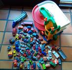 Garage Little People met 100 autootjes, Enlèvement, Comme neuf