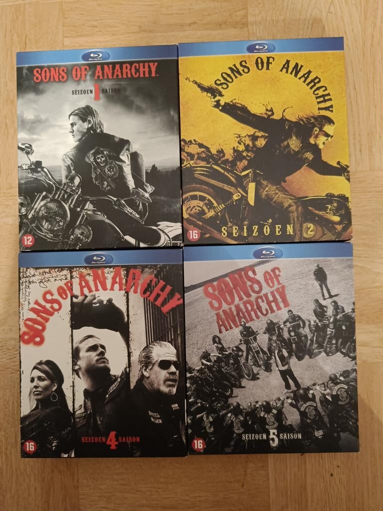 Sons of anarchy blu-ray, Cd's en Dvd's, Ophalen