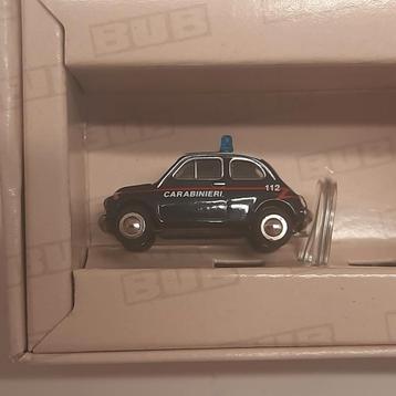 BUB 1/87 nr.09551: FIAT 500 CARABINIERI*MIB*1of1000 Ltd.Ed.* beschikbaar voor biedingen