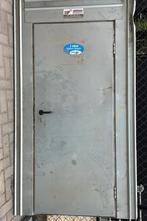Stalen werfdeur met sleutel, Doe-het-zelf en Bouw, Ophalen, Gebruikt
