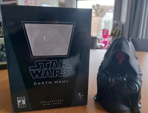 Star wars Darth  maul bust Gentle giant, Verzamelen, Star Wars, Zo goed als nieuw, Beeldje of Buste, Ophalen of Verzenden