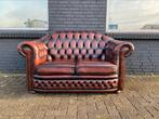 Springvale Chesterfield zetel roodbruin GRATIS GELEVERD, Leer, Ophalen of Verzenden