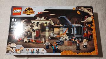 Lego Jurassic World 76948 – T. rex & Atrociraptor dinosaurus beschikbaar voor biedingen