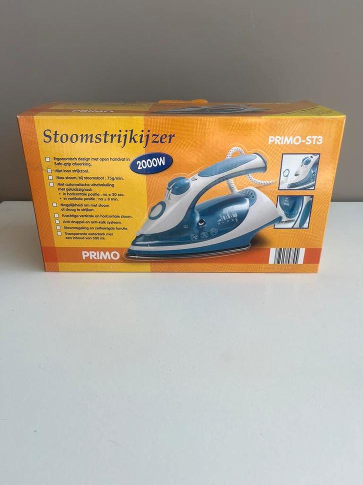 Stoomstrijkijzer, Elektronische apparatuur, Strijkijzers en Strijkplanken, Nieuw, Ophalen