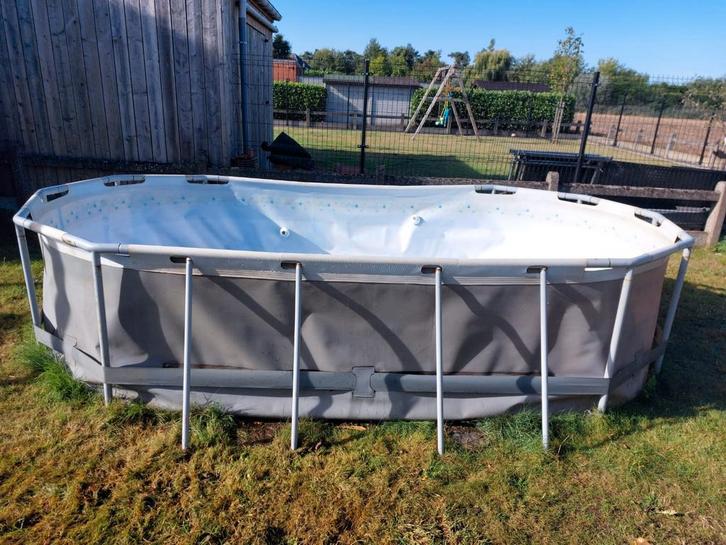 Bestway zwembad met zandfilter en alle toebehoren, Tuin en Terras, Zwembaden, Zo goed als nieuw, Ophalen