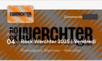 À Vendre - 2 places - Rock Werchter - Vendredi 04.07.2025., Tickets en Kaartjes, Evenementen en Festivals