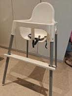 Kinderstoel Antilop (Ikea) met dienblad en houten voetsteun, Kinderen en Baby's, Kinderstoelen, Ophalen, Gebruikt, Inklapstoel
