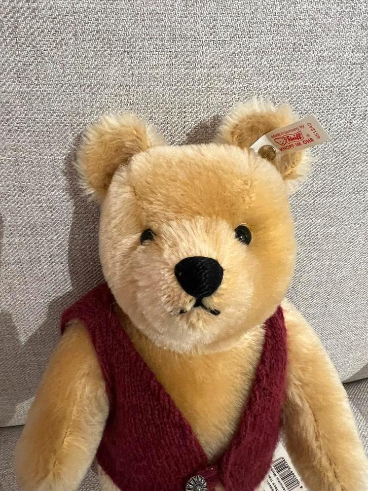 Steiff beer Winnie The Pooh convention 1994, Verzamelen, Beren en Cherished Teddies, Zo goed als nieuw, Steiff, Ophalen of Verzenden