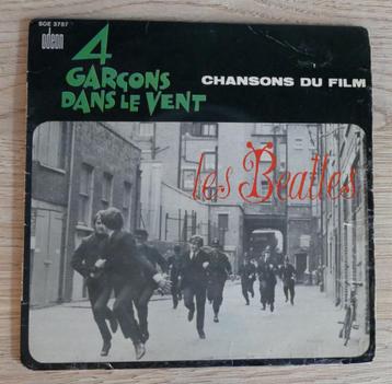 7" Les Beatles  – Chansons Du Film "4 Garçons Dans Le Vent"