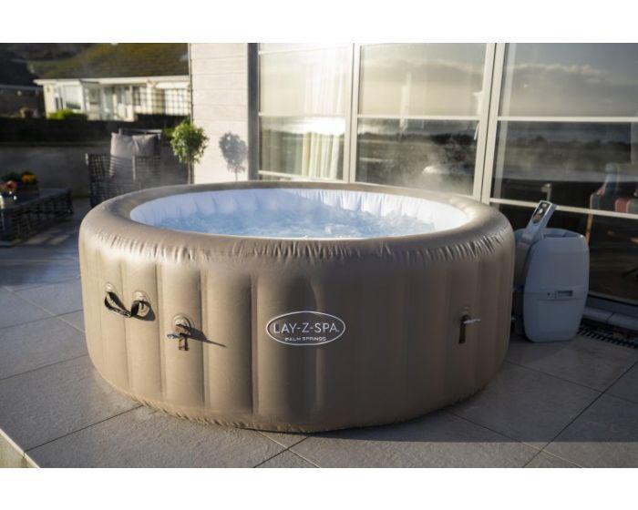 NIEUW in verpakking Lay Z Spa Palm Springs, weg door hottub, Tuin en Terras, Bubbelbaden en Hottubs, Nieuw, Opblaasbaar, Pomp